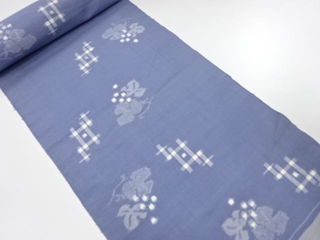 JAPANESE KIMONO / ANTIQUE BOLT FOR KIMONO / SILK / TSUMUGI